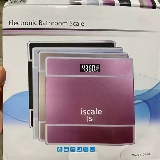 ترازو دیجیتالی iscale کیفیت عالی وارداتی ساخت چین شیشه ایی