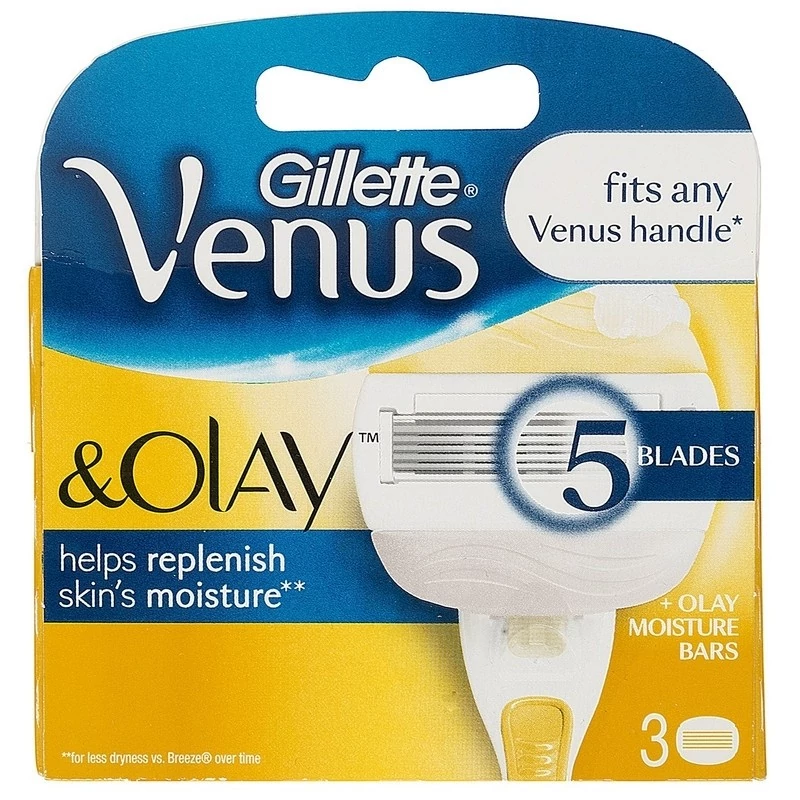 تیغ یدک ژیلت ونوس 5 لبه اولای سری یدکی Venus  Olay