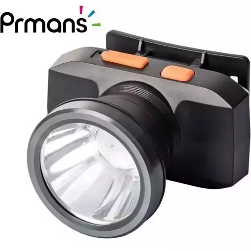 چراغ قوه پیشانی بند هدلایت شارژی مدلPrmans PM-2800