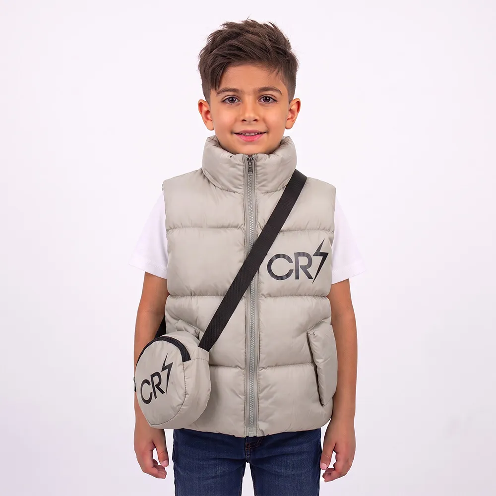 پافر کیفدار پسرانه CR7 استخوانی