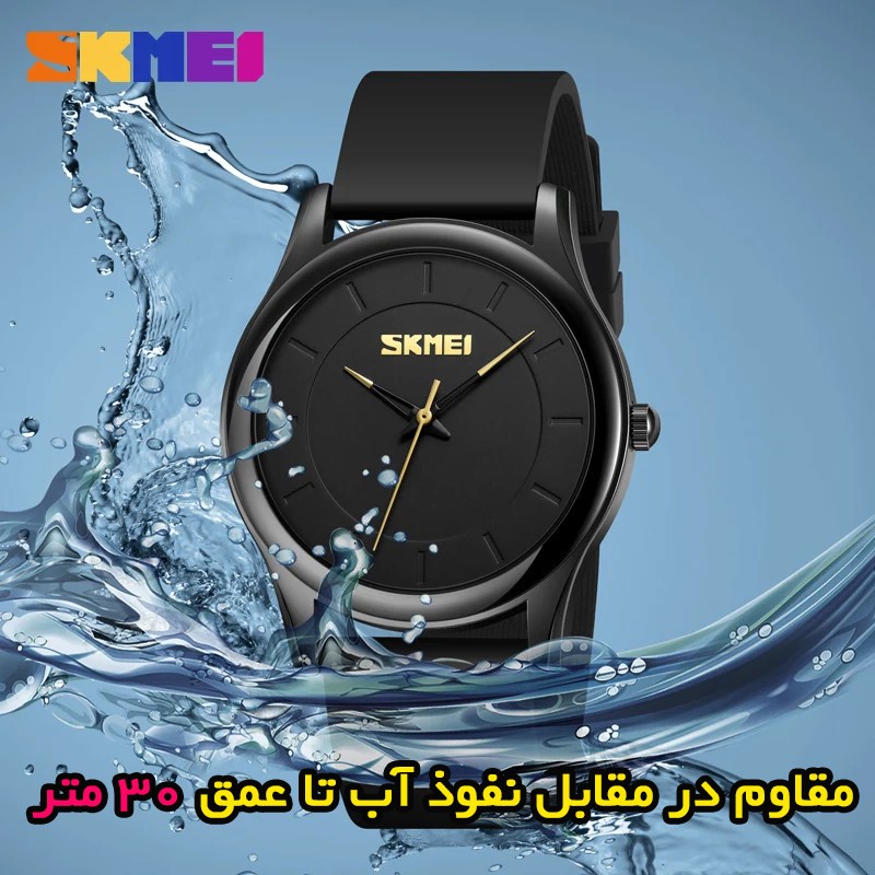 ساعت مچی عقربه ای مردانه اسکمی مدل 2112 BK