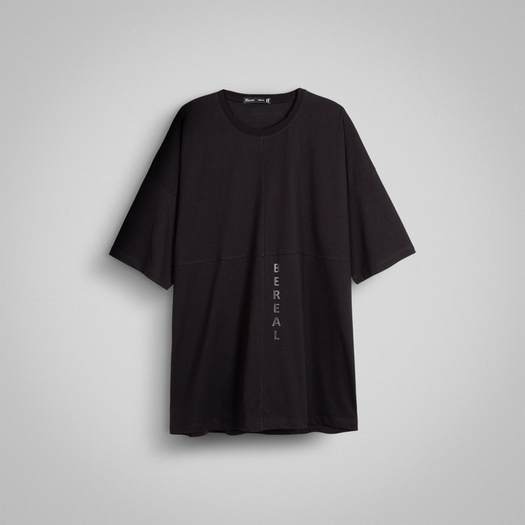 تی شرت اورسایز آستین کوتاه مردانه باینت مدل 816-3