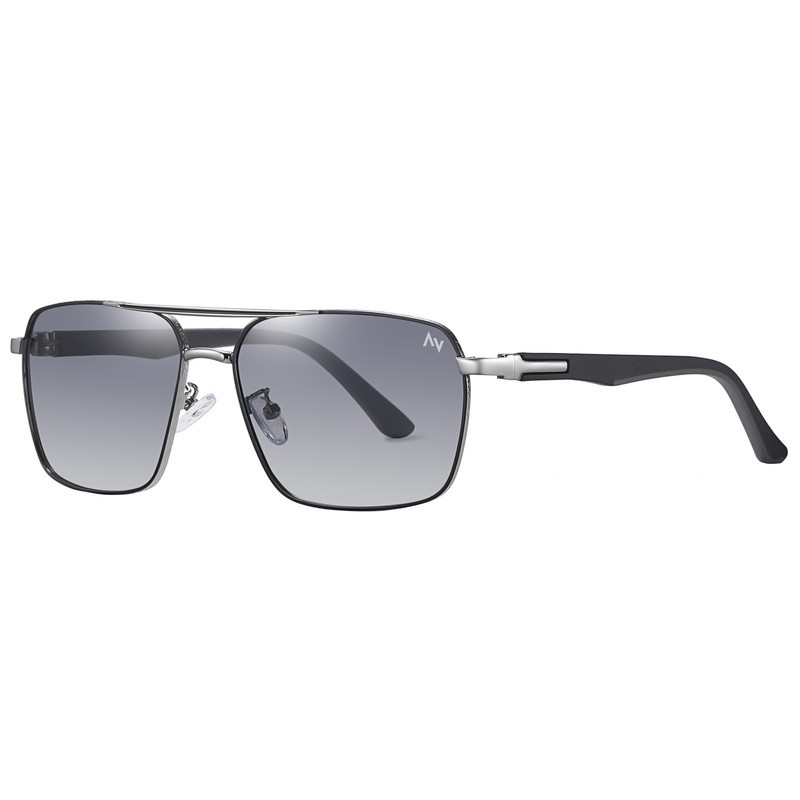عینک آفتابی خلبانی مردانه آلبرت وگ مدل 6307C98P87 Polarized Albert Vogue
