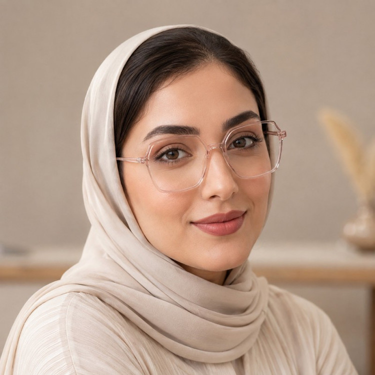 فریم عینک طبی استات مدل مینیمال مربع