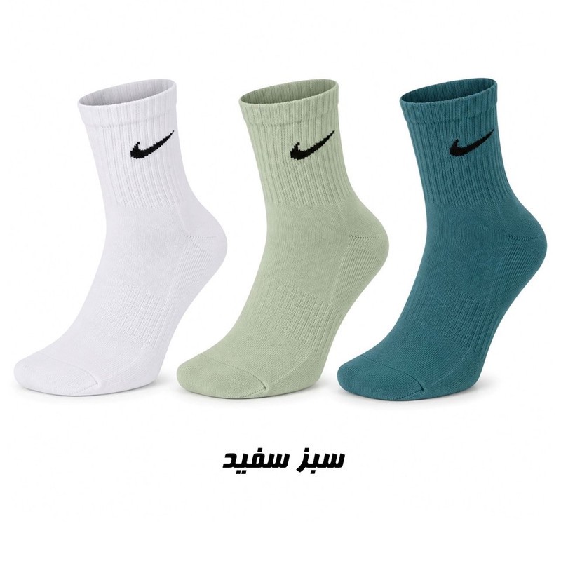 جوراب ورزشی نیم ساق مردانه مدل SM-3 مجموعه 3 عددی