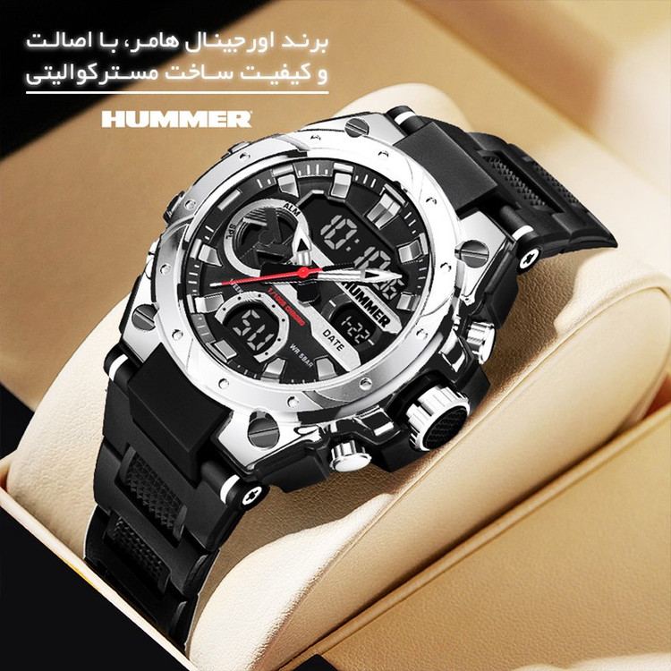 ساعت مچی عقربه ای کوارتز مردانه هامر مدل HM1428-C1