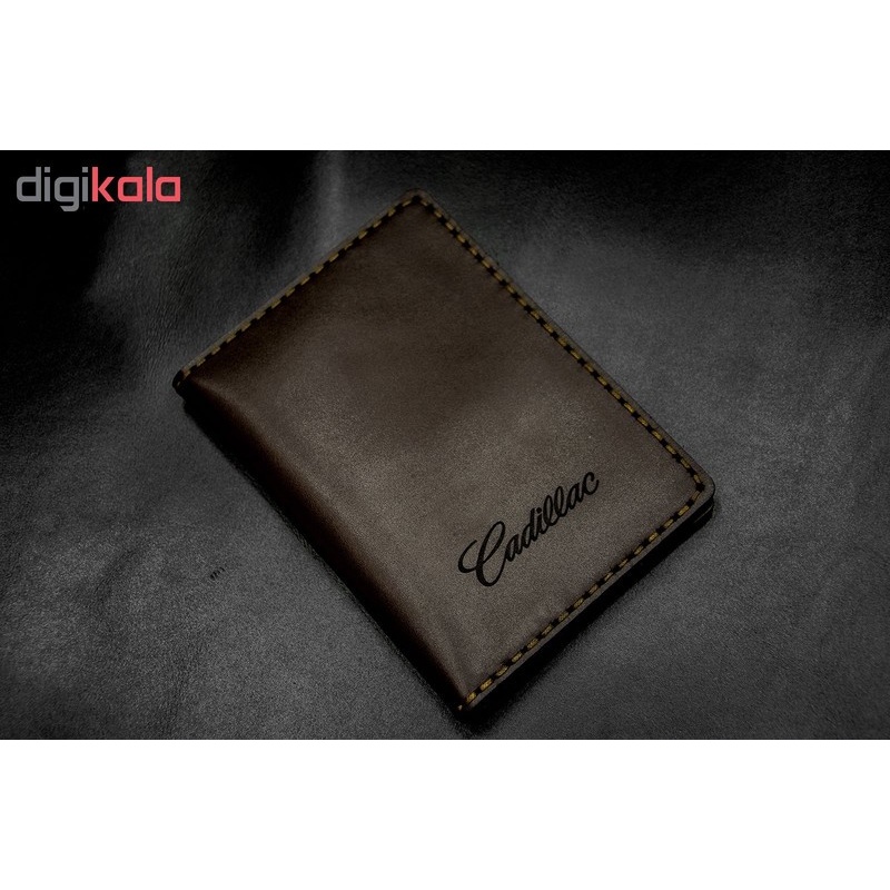 کیف مدارک خودرو چرمینه اسپرت طرح کادیلاک کد 75024-B