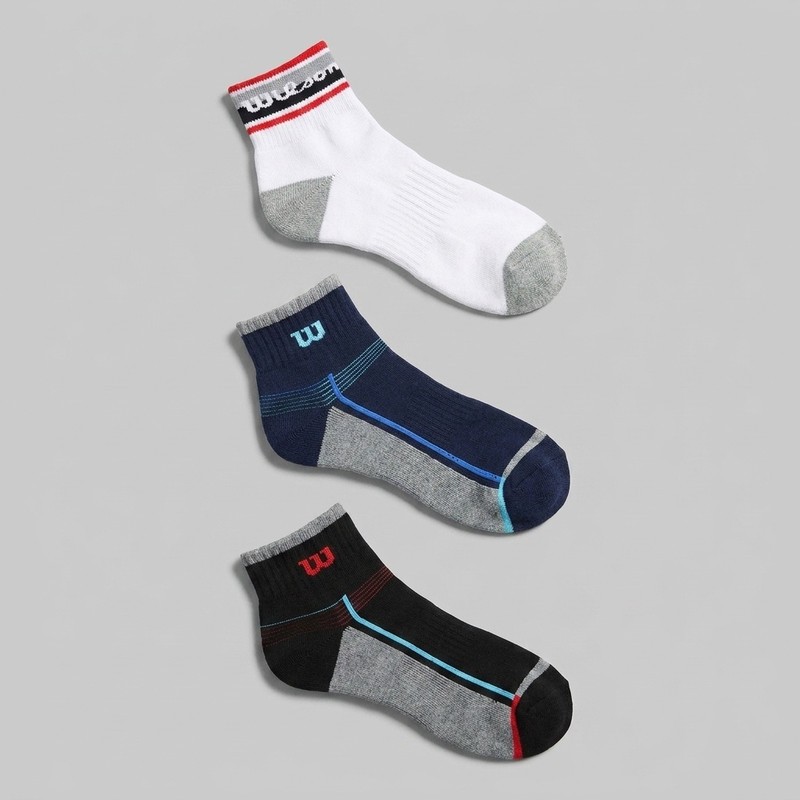 جوراب ورزشی مردانه مدل FM-03-wsb مجموعه 3 عددی