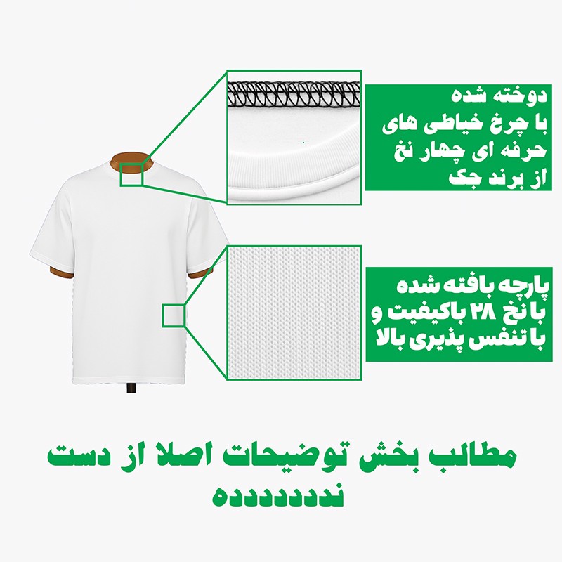 تی شرت آستین کوتاه مردانه مدل کیت رئال مادرید V3
