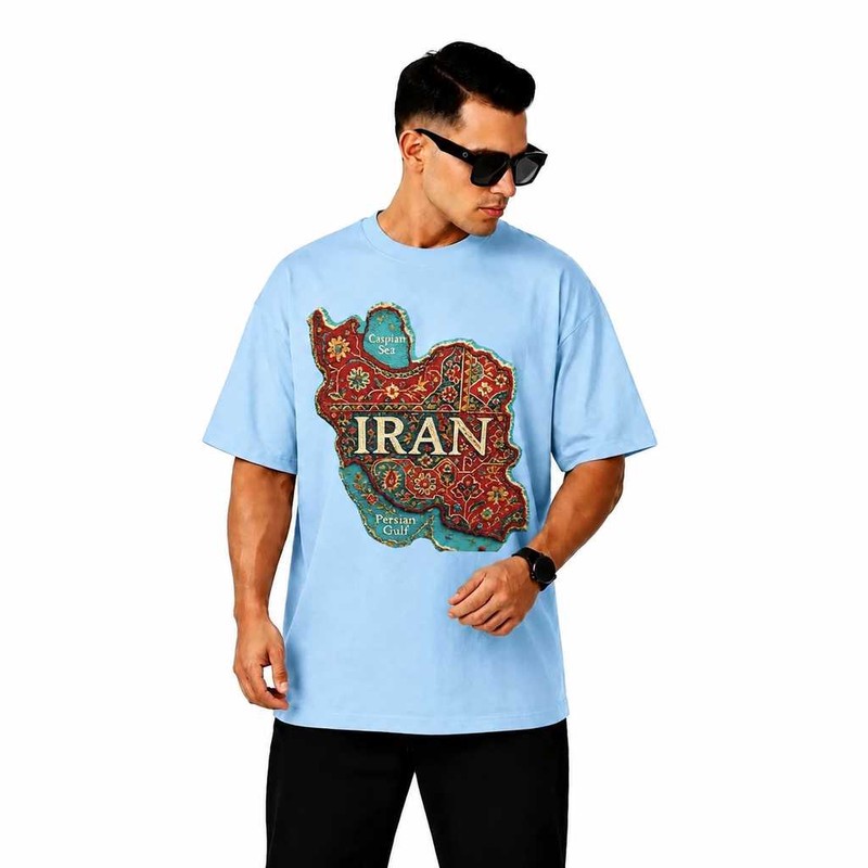تیشرت مردانه طرح ایران