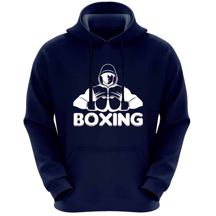 هودی مردانه طرح BOXING کد F399