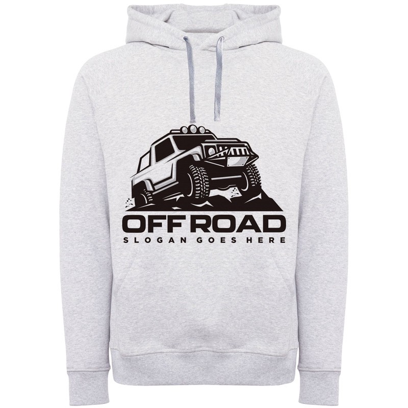 هودی مردانه طرح off road کد F447