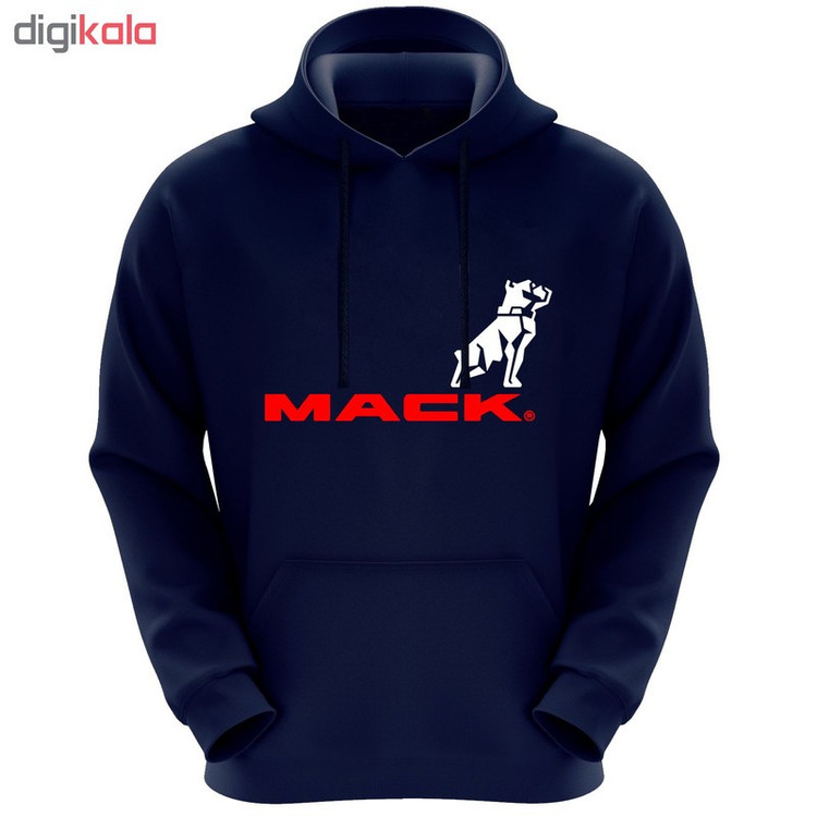 هودی مردانه طرح mack کد F213
