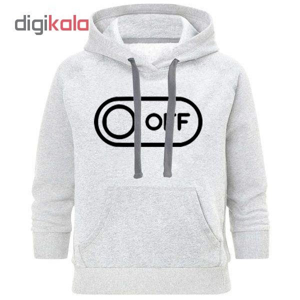 هودی مردانه طرح OFF کد M05