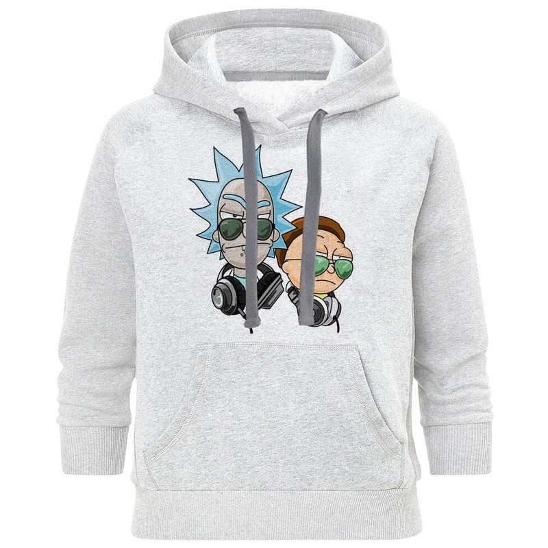 هودی مردانه طرح Rick Morty کد M39