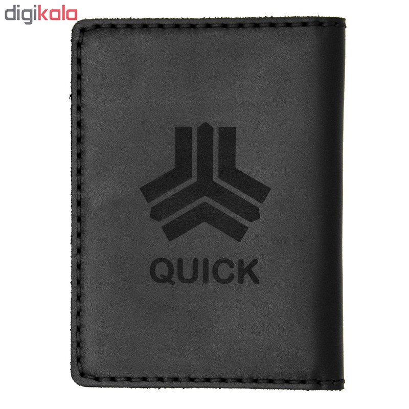 کیف مدارک چرمینه اسپرت طرح کوییک کد 71024-B
