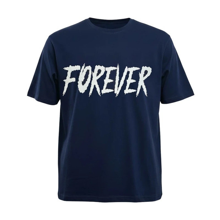 ست تی شرت آستین کوتاه و شلوارک راحتی مردانه مدل FOREVER