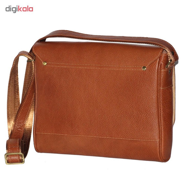 کیف رودوشی چرم طبیعی فلوتر چرم بارز مدل DG42