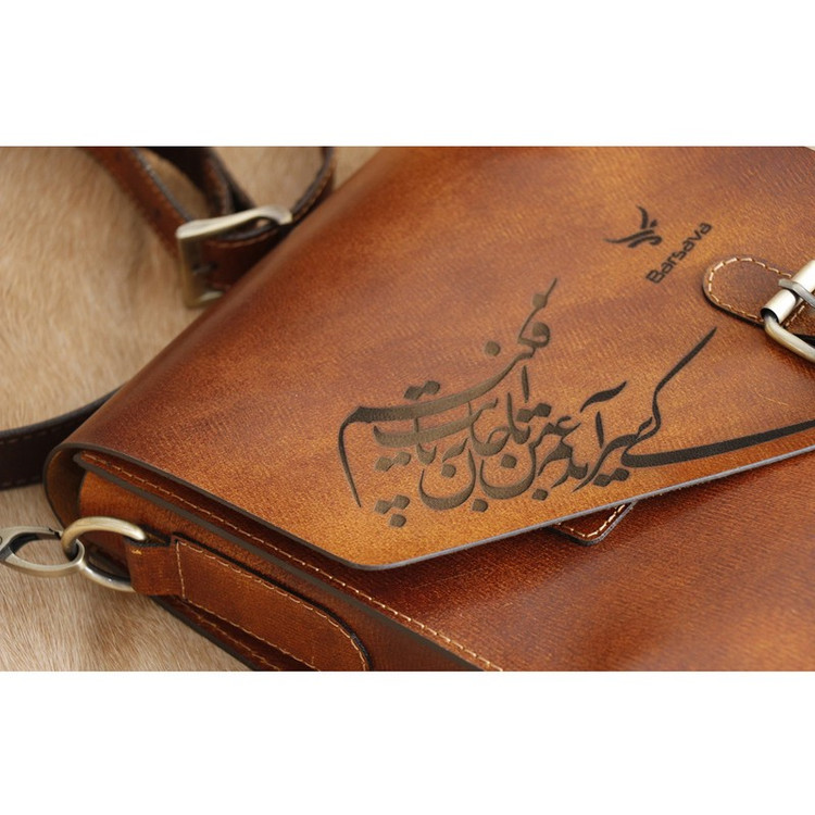 کیف رودوشی چرم بارثاوا مدل 1203n