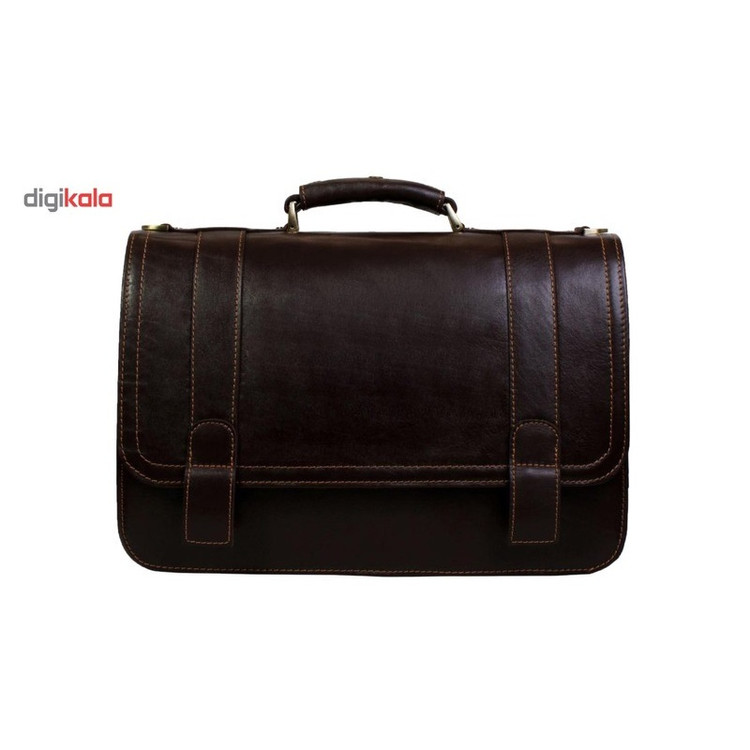 کیف اداری چرم طبیعی چرم ناب مدل قفل مخفی کد 102