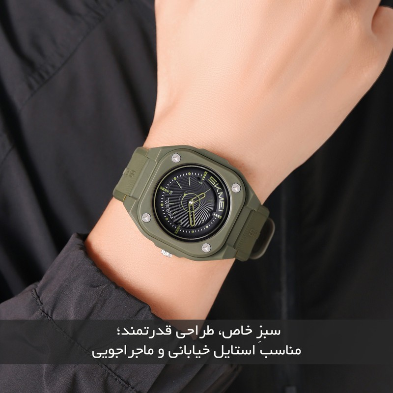 ساعت مچی عقربه ای کوارتز مردانه اسکمی مدل 2329 AG