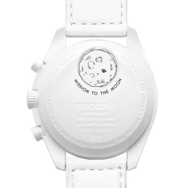 ساعت مچی عقربه ای مکانیکی مدل Omega x Swatch Mission To Moonphase Snoopy