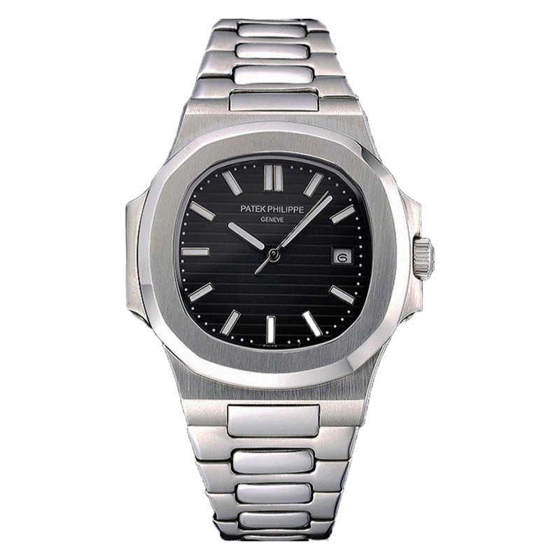 ساعت مچی عقربه ای مردانه مدل ناتیلوس بندفلزی کد Patek Philippe NAUTILUS P8168B
