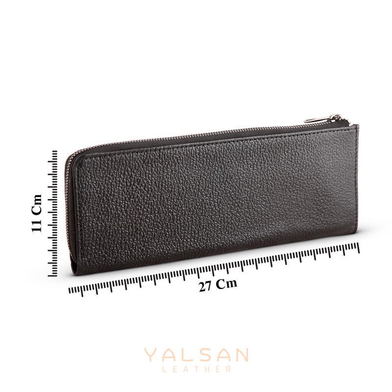 کیف دسته چک مردانه چرم یلسان مدل رادمهر کد BF-01-081