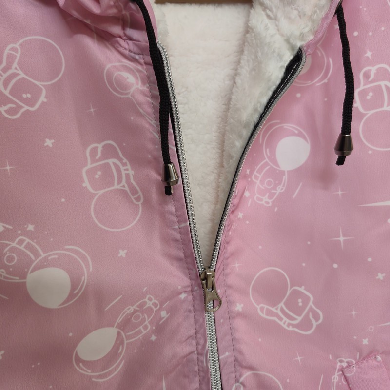 کاپشن دخترانه مدل فضا کد S457