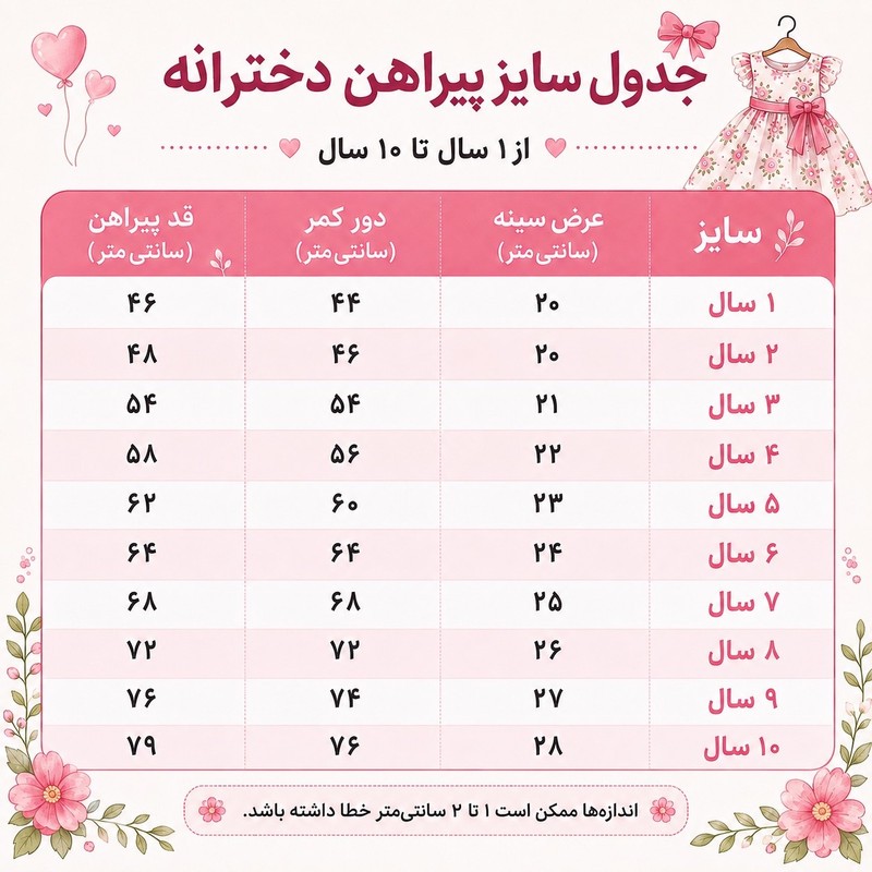 پیراهن دخترانه چهارخانه پنبه مدل آوینا