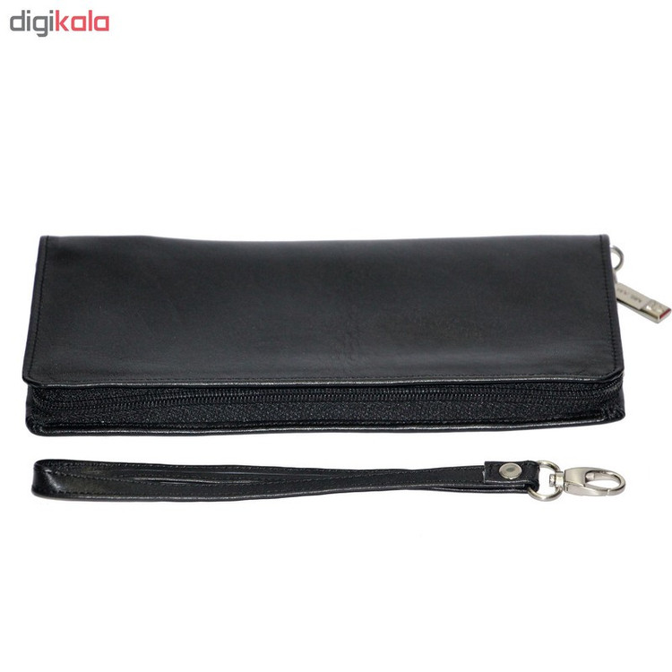 کیف دسته چک چرم بارز مدل DM76