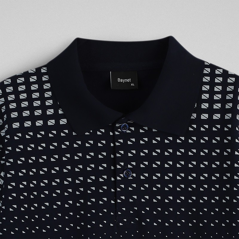 پولوشرت آستین کوتاه یقه برگردان مردانه باینت مدل 850