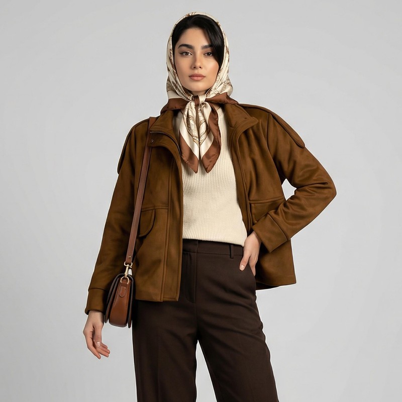 پالتو زنانه السانا مدل هیژا کد 2391