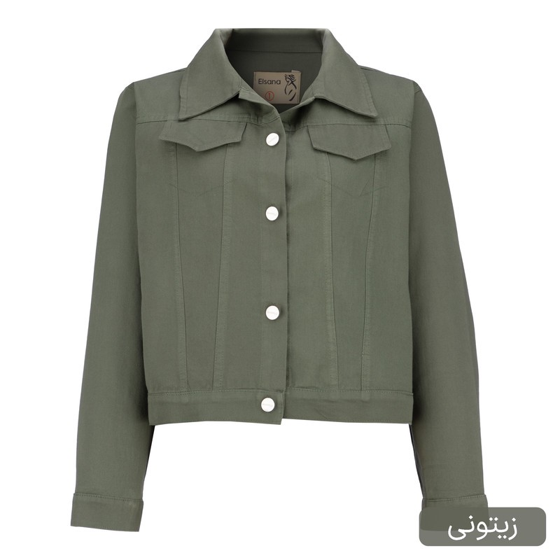 کراپ کت زنانه السانا مدل آدوین کد 2435