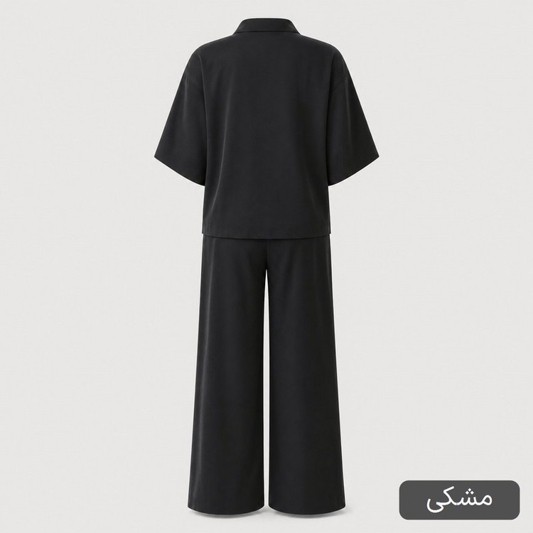 ست شومیز و شلوار زنانه السانا مدل آوانه کد 2698