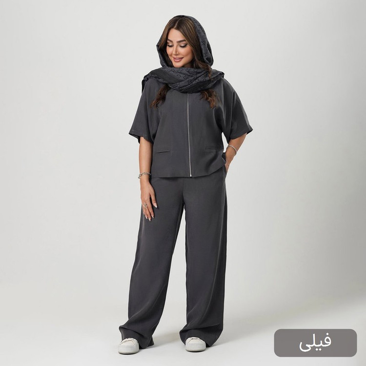 ست شومیز و شلوار زنانه السانا مدل آوانه کد 2698