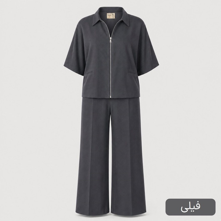 ست شومیز و شلوار زنانه السانا مدل آوانه کد 2698