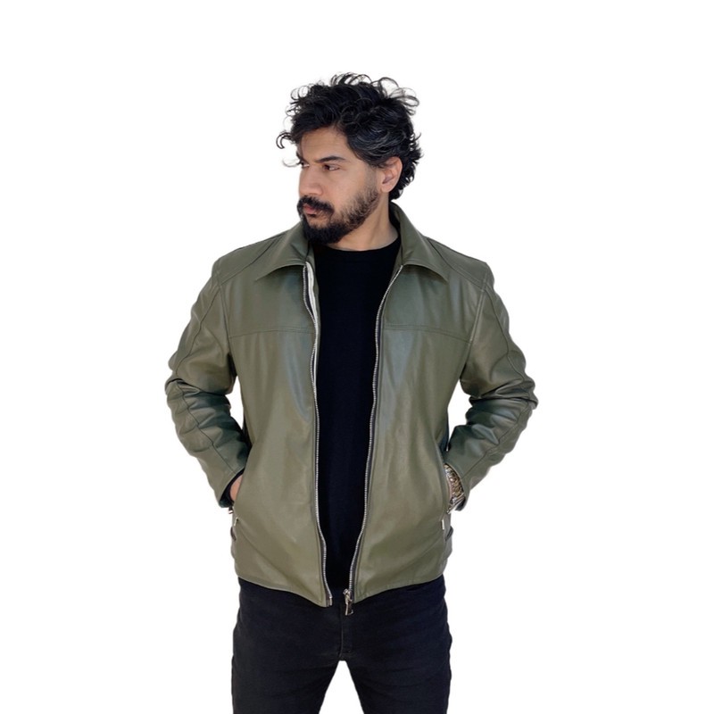کت چرم مردانه مدل کلاسیک