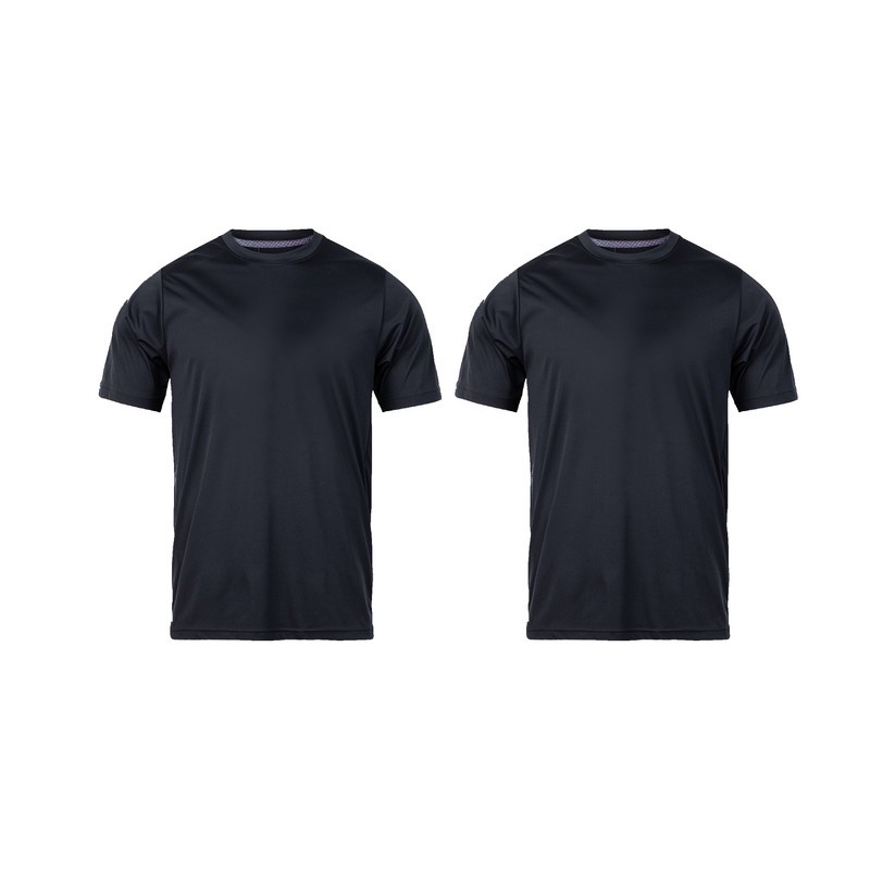 تیشرت آستین کوتاه یقه گرد مردانه رانژ مدل 21RA10D11M-1448-01 بسته دو عددی