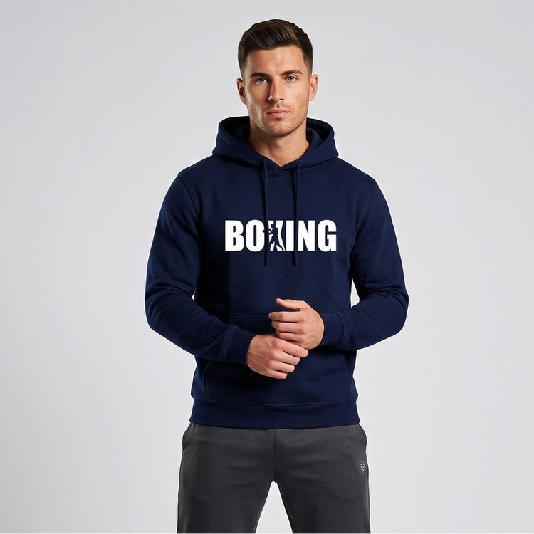 هودی مردانه طرح BOXING کد F401