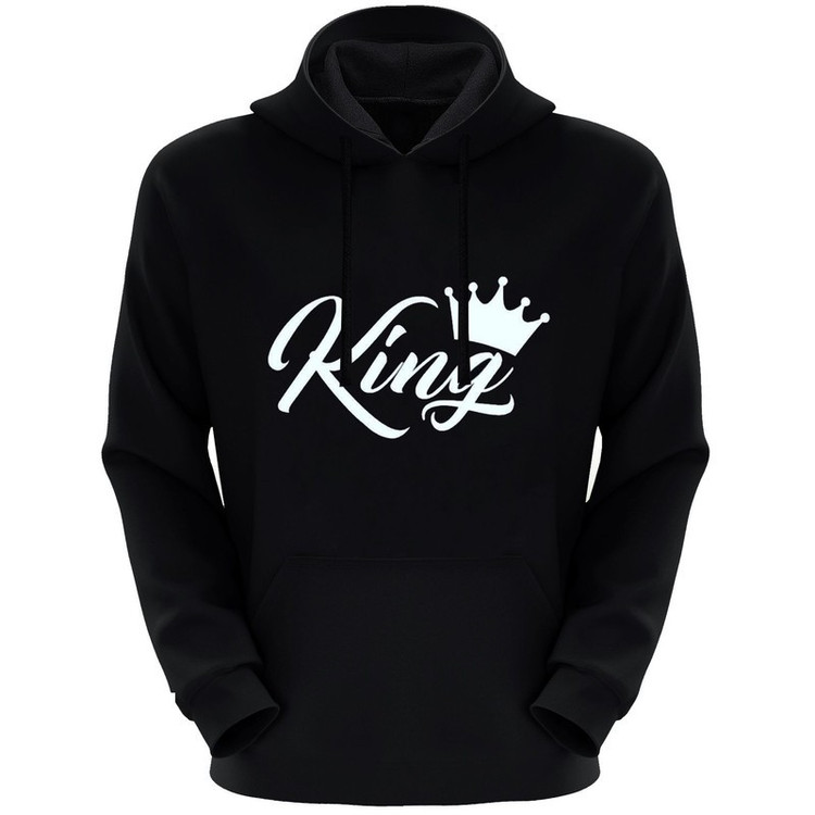 هودی مردانه طرح king کد F140