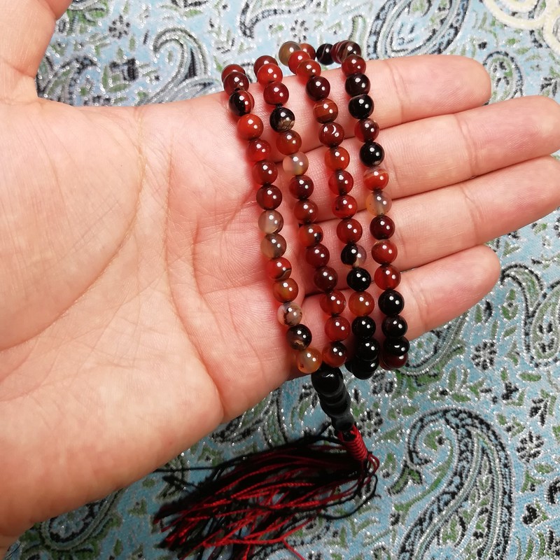 تسبیح مدل عقیق سلیمانی کد T22