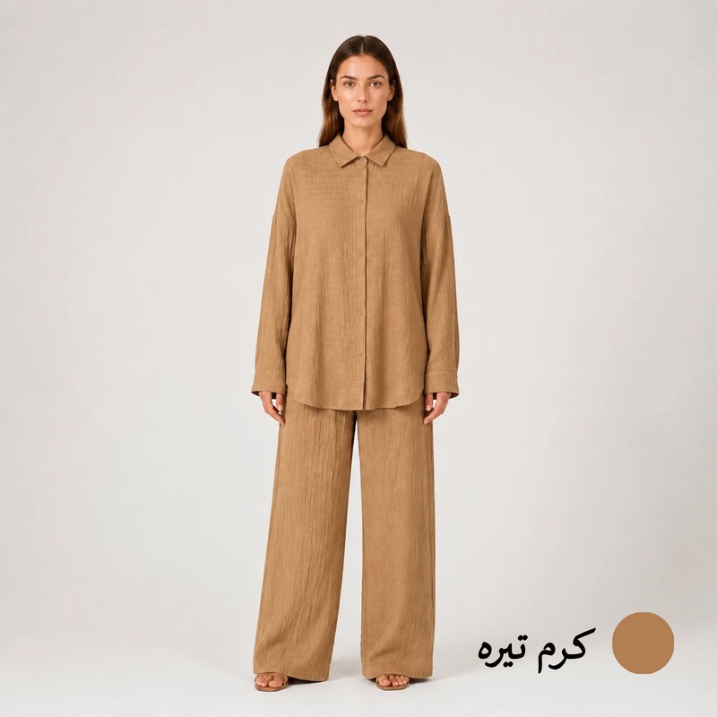ست تونیک و شلوار زنانه مدل ریچل کد M5169