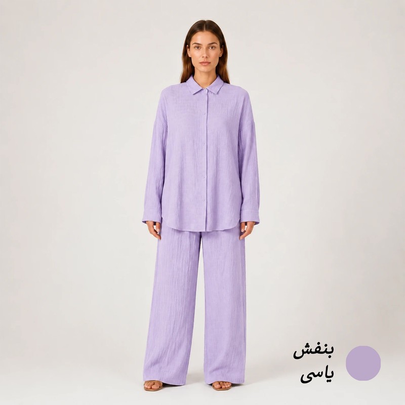 ست تونیک و شلوار زنانه مدل ریچل کد M5169