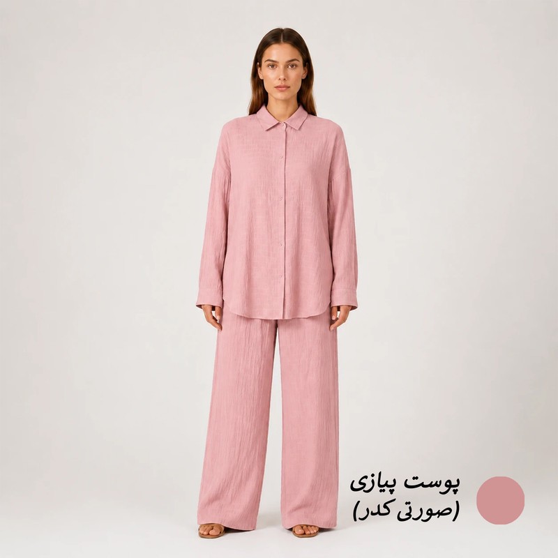 ست تونیک و شلوار زنانه مدل ریچل کد M5169