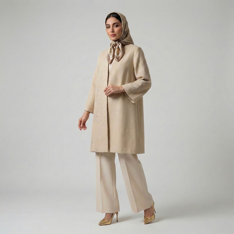 مانتو زنانه السانا مدل تینوش کد 216204