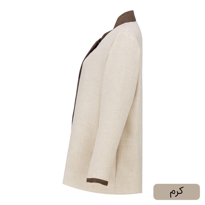 بلوز آستین بلند یقه هفت زنانه السانا مدل کایارا کد 2512