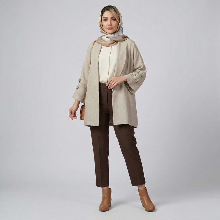 مانتو زیر باسن زنانه السانا مدل اسماء کد 222079