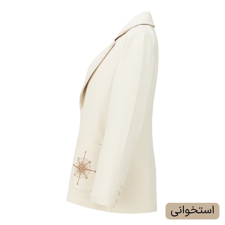 مانتو کتی زنانه السانا مدل بارانک کد 2595