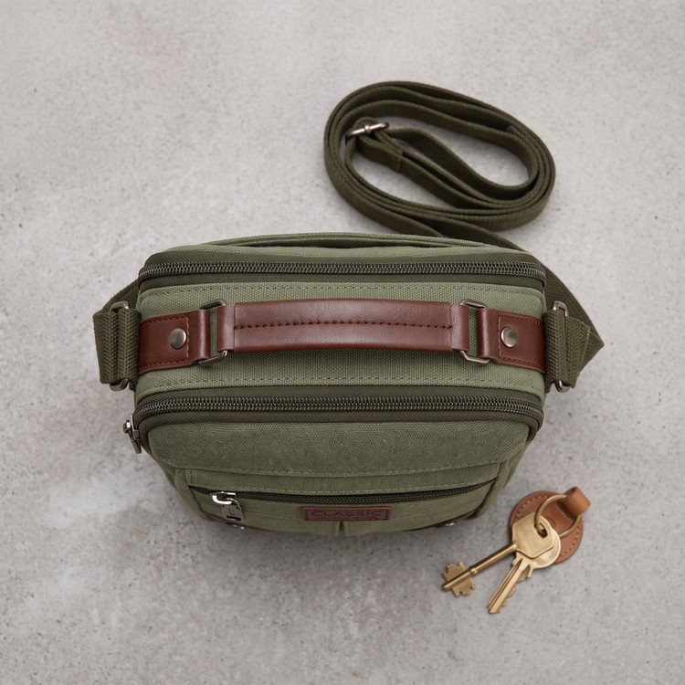کیف رودوشی کتان مدل li02